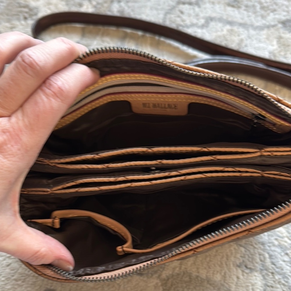 MZ Wallace Tiger Eye Pearl Crosby Pippa - Picture 5 of 5